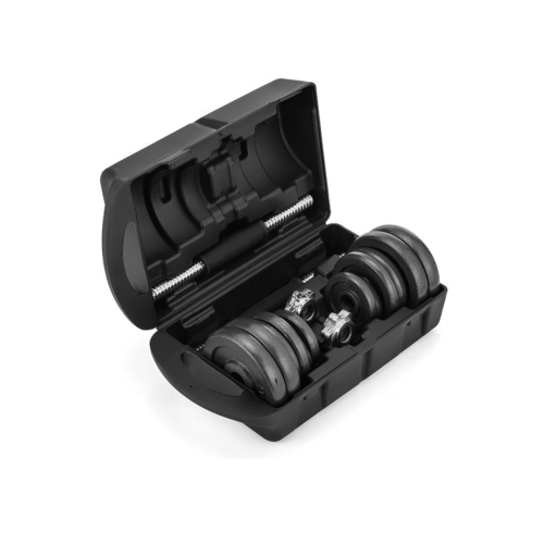 Гантель  Gymtek 2 x 10 кг чугун - фото №5